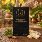 Öko Caribe 42% White Chocolate with Almond & Spices | Dominican Republic Bean-to-Bar