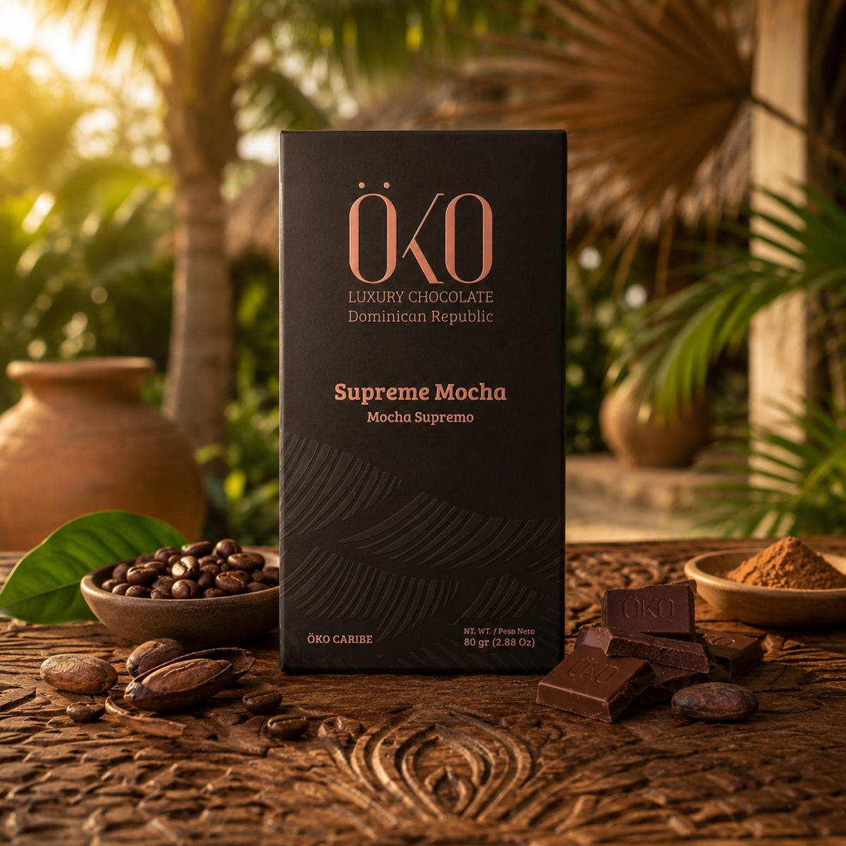 Öko Caribe Supreme Mocha | Dominican Milk Chocolate with Coffee