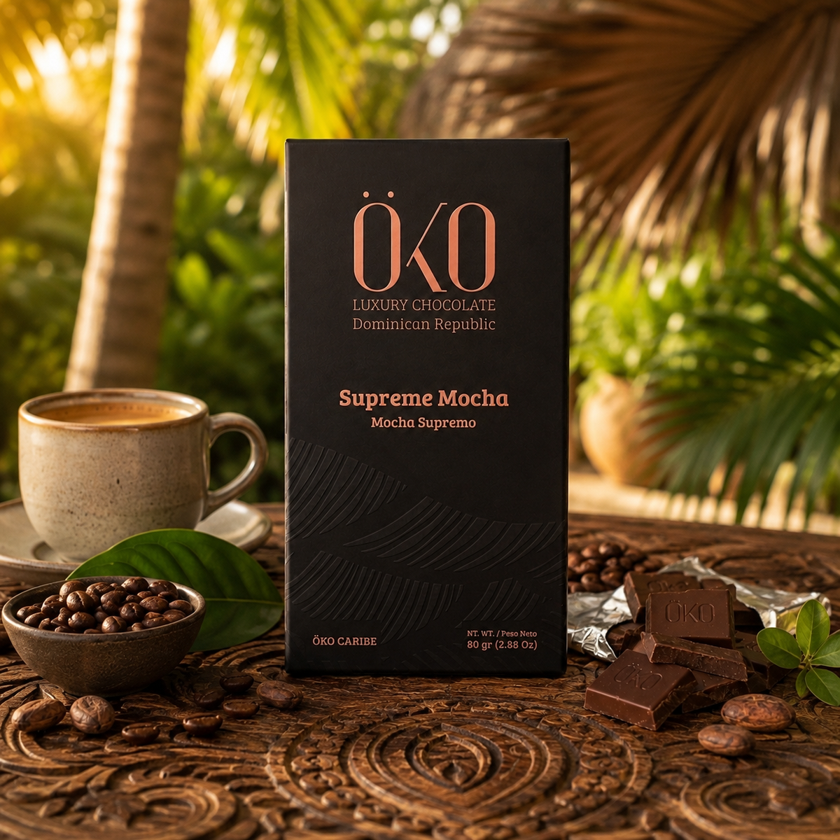 Öko Caribe Supreme Mocha | Dominican Milk Chocolate with Coffee