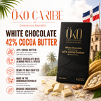 Öko Caribe 42% White Chocolate with Almond & Spices | Dominican Republic Bean-to-Bar