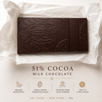 Öko Caribe 51% Milk Chocolate | Single-Origin Dominican Republic Bean-to-Bar Chocolate