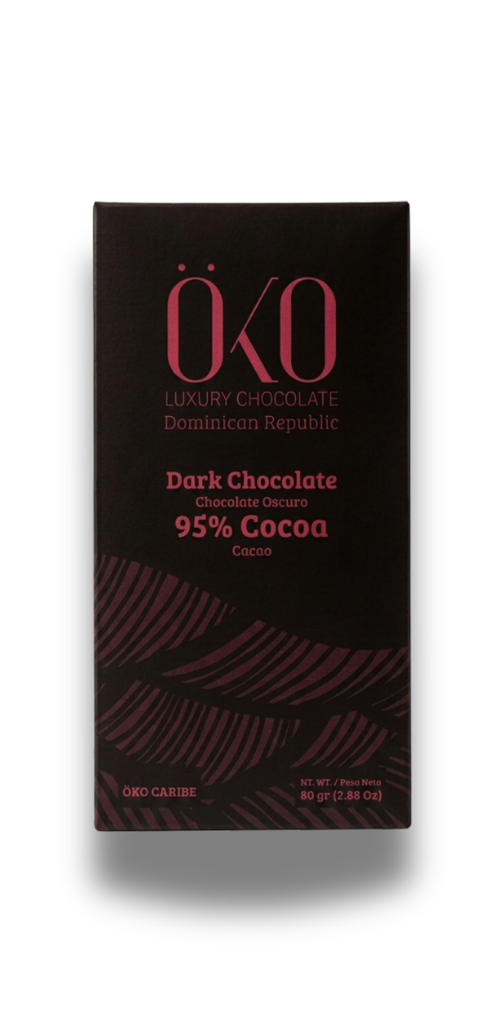 Öko Caribe 95% Extra Dark Chocolate | Single-Origin Dominican Republic Bean-to-Bar